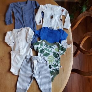 Organic Cotton Preemie Baby Clothes, Gender Neutral, Unisex, Goumi, L'Oved